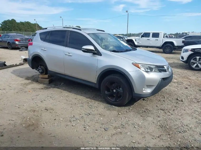 2014 TOYOTA RAV 4 Silver VIN: 2T3RFREV2EW157014