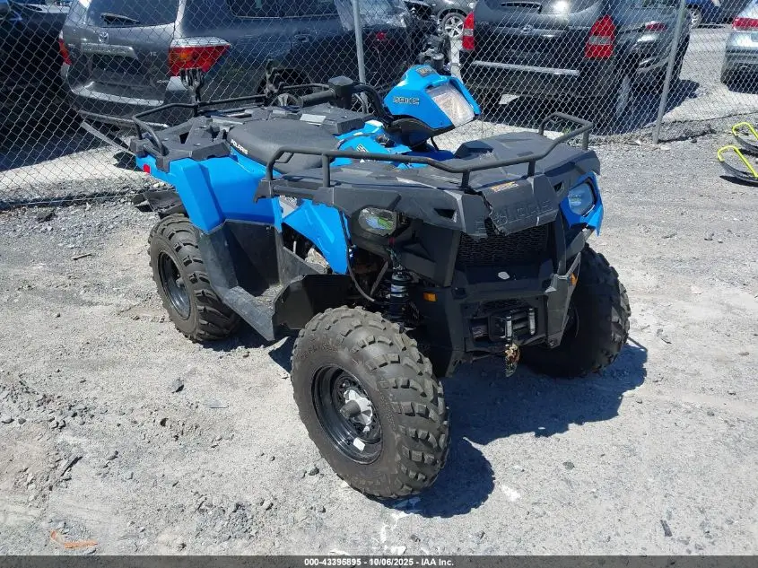 2016 POLARIS SPORTSMAN Blue VIN: 4XASEE575GA264128