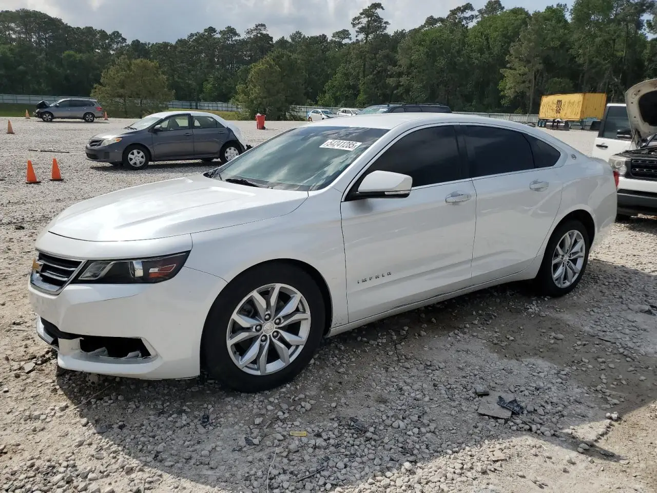 2016 CHEVROLET IMPALA WHITE VIN: 2G1105SA2G9171025