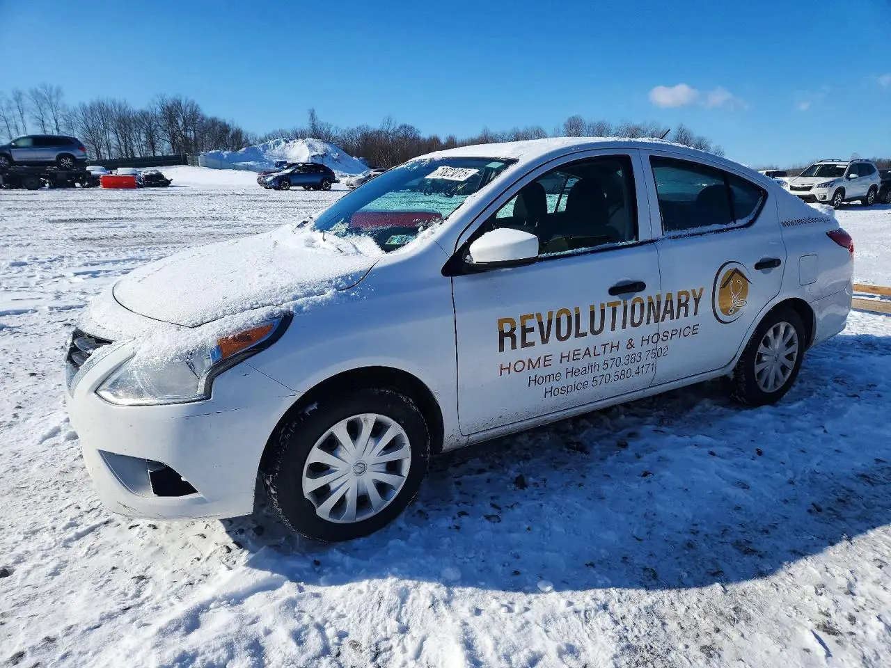 2019 NISSAN VERSA WHITE VIN: 3N1CN7AP9KL865710
