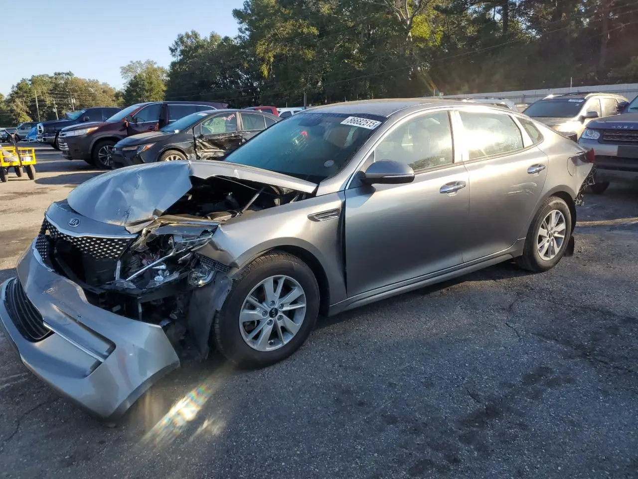 2018 KIA OPTIMA SILVER VIN: 5XXGT4L34JG221622